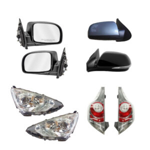Headlights and Side-Mirrors